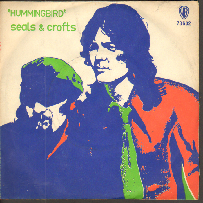 SEALS & CROFTS hummingbird TÜRK BASKI 45 LİK DİPSAHAF PLAK